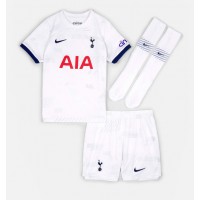 Camisa de time de futebol Tottenham Hotspur Replicas 1º Equipamento Infantil 2023-24 Manga Curta (+ Calças curtas)